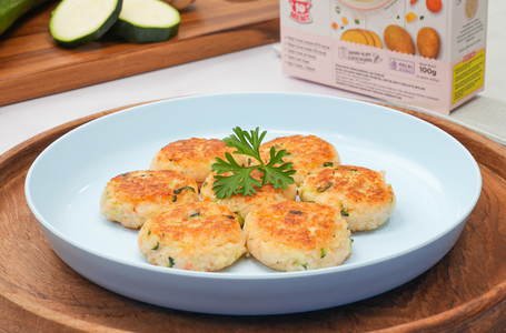 Salmon Zucchini Fritters